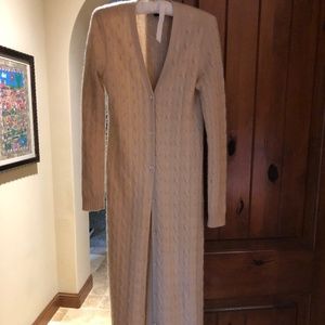 Ralph Lauren cashmere long cardigan sweater